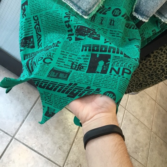 Mixed  material skirt - Picture 4 of 4